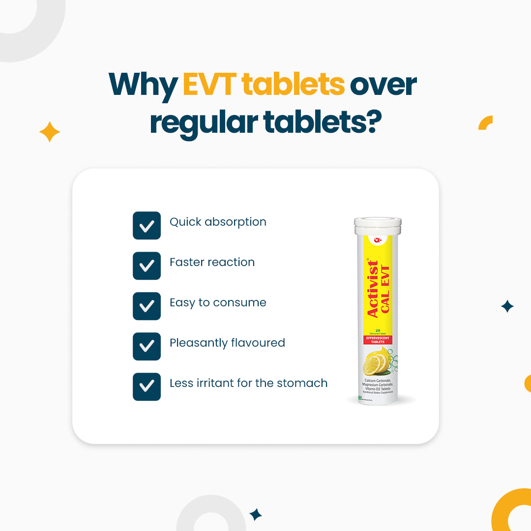 activist cal evt effervescent tablets 6